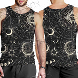 Astrology Workspace SED-1094 Men Tank-tops