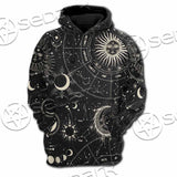 Astrology Workspace SED-1094 Hoodie & Zip Hoodie Raglan