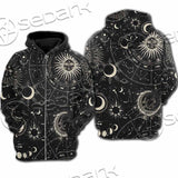 Astrology Workspace SED-1094 Hoodie & Zip Hoodie Raglan