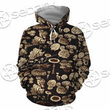 Psychedelic Magic Mushrooms SED-1095 Hoodie & Zip Hoodie