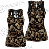 Psychedelic Magic Mushrooms SED-1095 Women Tank Top