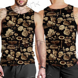 Psychedelic Magic Mushrooms SED-1095 Men Tank-tops
