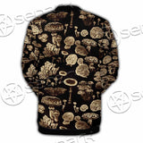 Psychedelic Magic Mushrooms SED-1095 Button Jacket