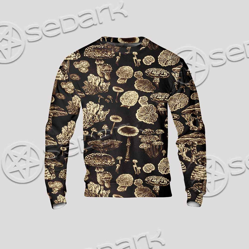 Psychedelic Magic Mushrooms SED-1095 Unisex Sweatshirt