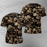 Psychedelic Magic Mushrooms SED-1095 Unisex T-shirt