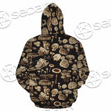 Psychedelic Magic Mushrooms SED-1095 Hoodie & Zip Hoodie