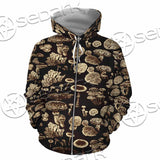 Psychedelic Magic Mushrooms SED-1095 Hoodie & Zip Hoodie