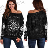 Gothic Witchcraft SED-1101 Off Shoulder Sweaters