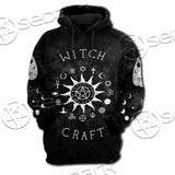 Gothic Witchcraft SED-1101 Hoodie & Zip Hoodie Raglan