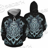 Viking Warrior Head SED-1102 Hoodie & Zip Hoodie