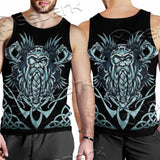 Viking Warrior Head SED-1102 Men Tank-tops