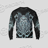 Viking Warrior Head SED-1102 Unisex Sweatshirt