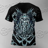 Viking Warrior Head SED-1102 Unisex T-shirt