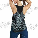 Viking Warrior Head SED-1102 Women Tank Top