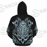 Viking Warrior Head SED-1102 Hoodie & Zip Hoodie