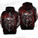 Viking Odin Norse Valhalla SED-1103 Hoodie & Zip Hoodie Raglan