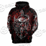 Viking Odin Norse Valhalla SED-1103 Hoodie & Zip Hoodie Raglan