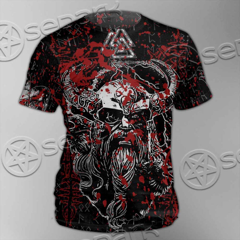 Viking Odin Norse Valhalla SED-1103 Unisex T-shirt