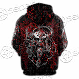 Viking Odin Norse Valhalla SED-1103 Hoodie & Zip Hoodie Raglan