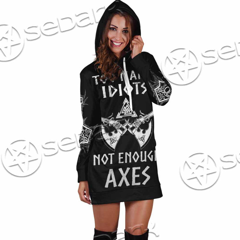 Mjolnir Viking Axe SED-1104 Hoodie Dress