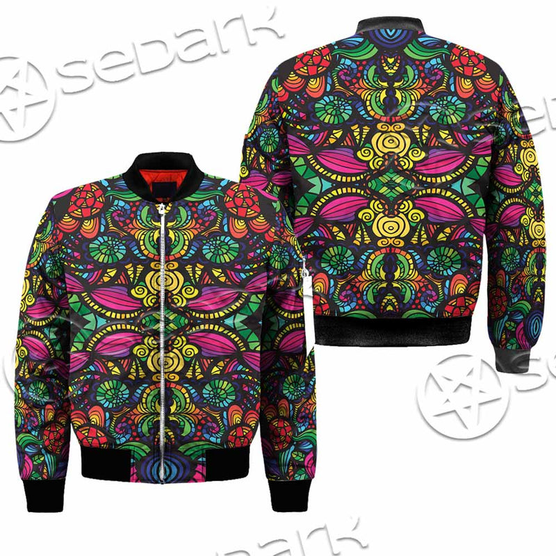 Psychedelic Floral SED-1106 Jacket