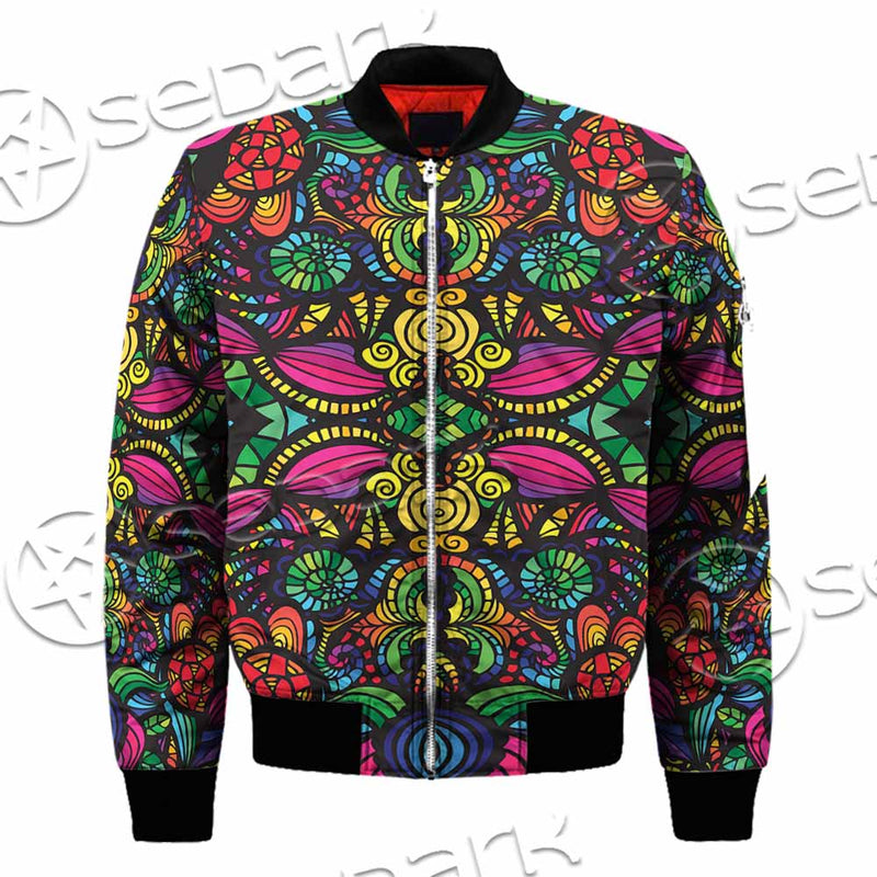 Psychedelic Floral SED-1106 Jacket