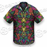 Psychedelic Floral SED-1106 Shirt Allover