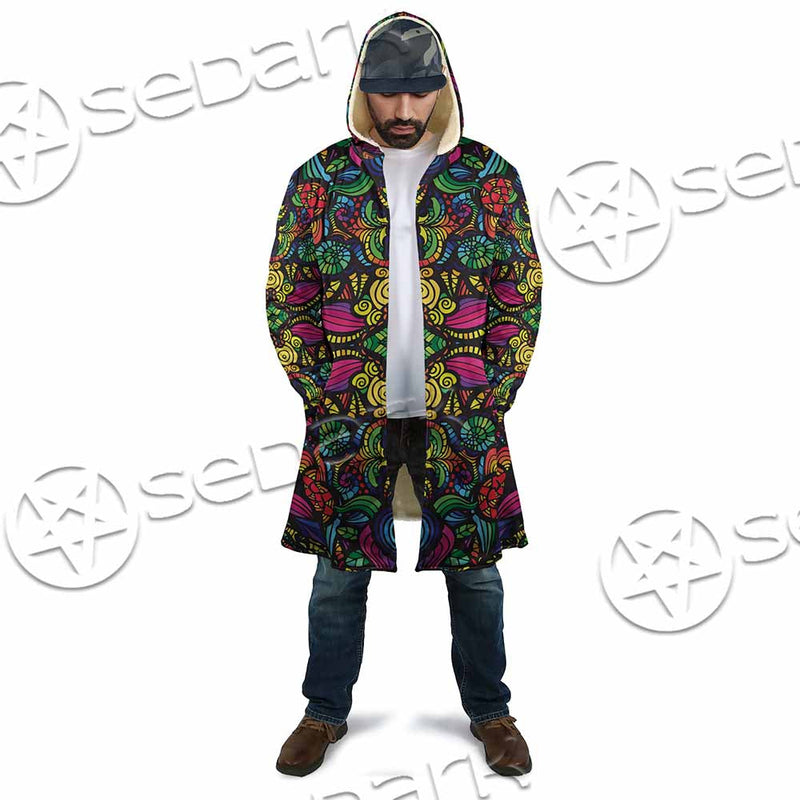 Psychedelic Floral SED-1106 Cloak
