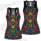 Psychedelic Floral SED-1106 Women Tank Top