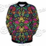 Psychedelic Floral SED-1106 Button Jacket