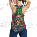 Psychedelic Floral SED-1106 Women Tank Top