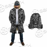 Psychedelic Black And White SED-1107 Cloak