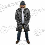 Psychedelic Black And White SED-1107 Cloak