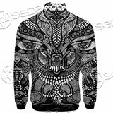 Psychedelic Black And White SED-1107 Jacket