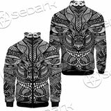 Psychedelic Black And White SED-1107 Jacket