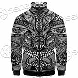 Psychedelic Black And White SED-1107 Jacket