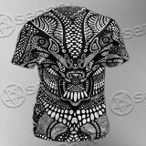 Psychedelic Black And White SED-1107 Unisex T-shirt