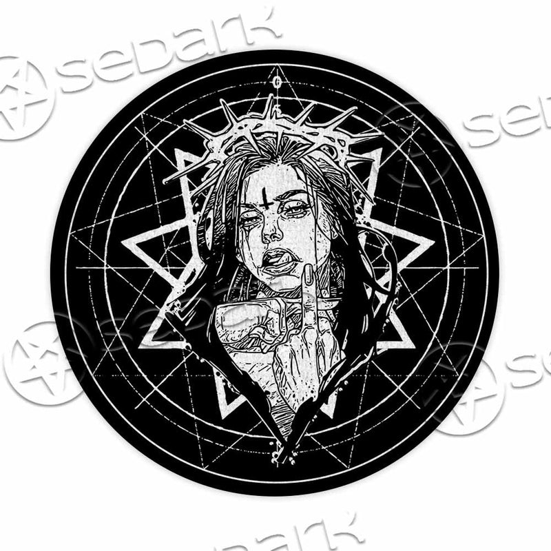 Satanic Women SED-1108 Round Carpet