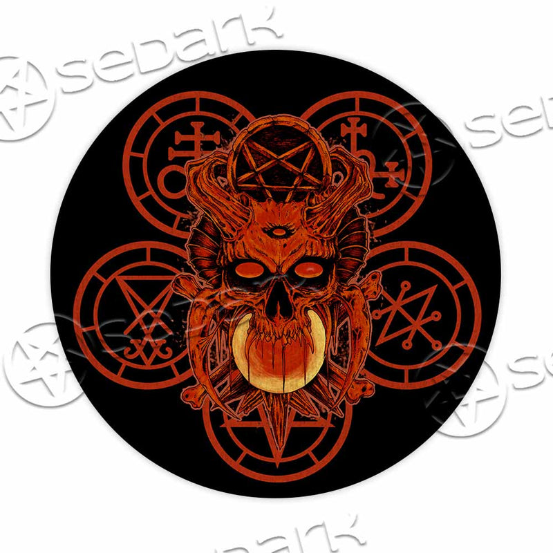 Demon Sigil SED-1109 Round Carpet