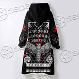 Witchcraft Ouija Board SED-1110 Oversized Sherpa Blanket Hoodie