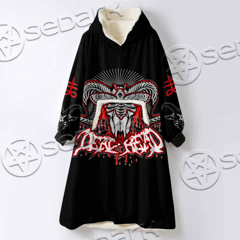 Witchcraft Ouija Board SED-1110 Oversized Sherpa Blanket Hoodie