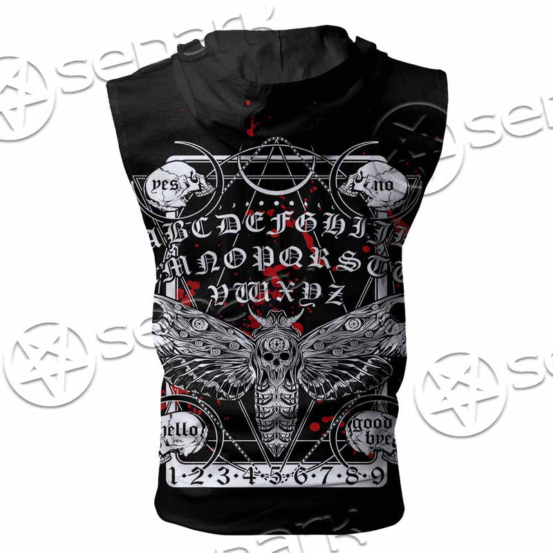 Witchcraft Ouija Board SED-1110 Zip Sleeveless Hoodie