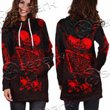 Skeleton Couple SED-1111 Hoodie Dress