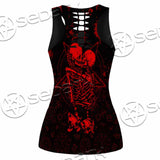 Skeleton Couple SED-1111 Women Tank Top