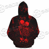 Skeleton Couple SED-1111 Hoodie & Zip Hoodie
