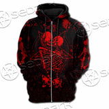 Skeleton Couple SED-1111 Hoodie & Zip Hoodie Raglan
