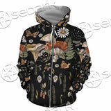 Cottagecore Mushroom SED-1112 Hoodie & Zip Hoodie