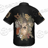 Green Witch Hand With All Seeing Eye SED-1113 Shirt Allover