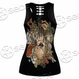 Green Witch Hand With All Seeing Eye SED-1113 Women Tank Top