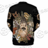 Green Witch Hand With All Seeing Eye SED-1113 Button Jacket
